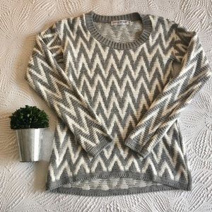 ❗️Cotton Emporium Chevron Crew Neck Sweater
